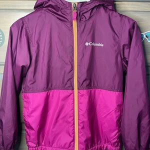 Girls Columbia Windbreaker